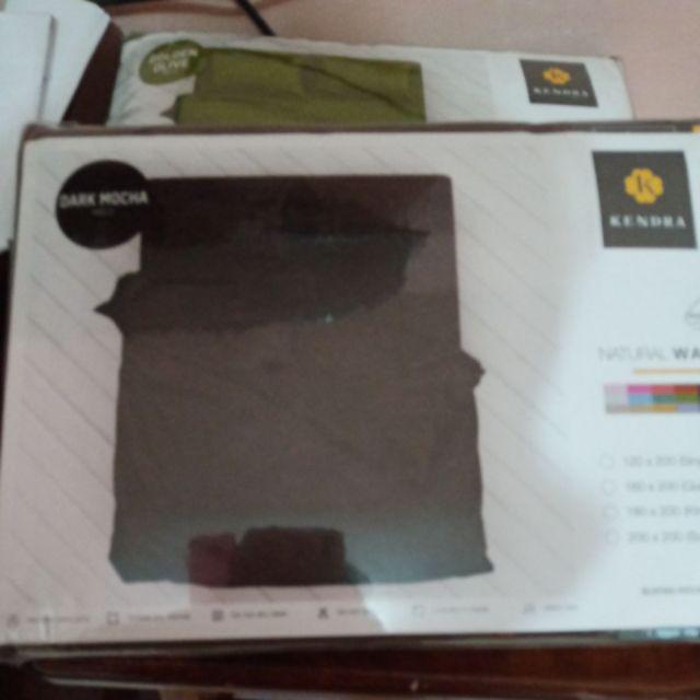 Promo Sprei Polos Jacquard Kendra Ukuran Kasur 90x200 Tinggi 20 25cm Murah Berkualitas