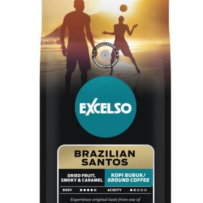 

(BISA COD) Kopi excelso Brazilian Santos