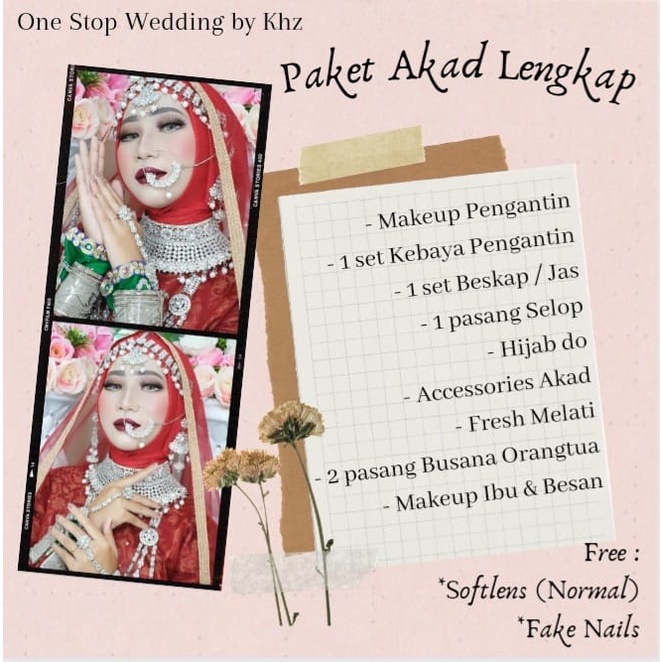 Paket akad nikah lengkap / paket pernikahan lengkap