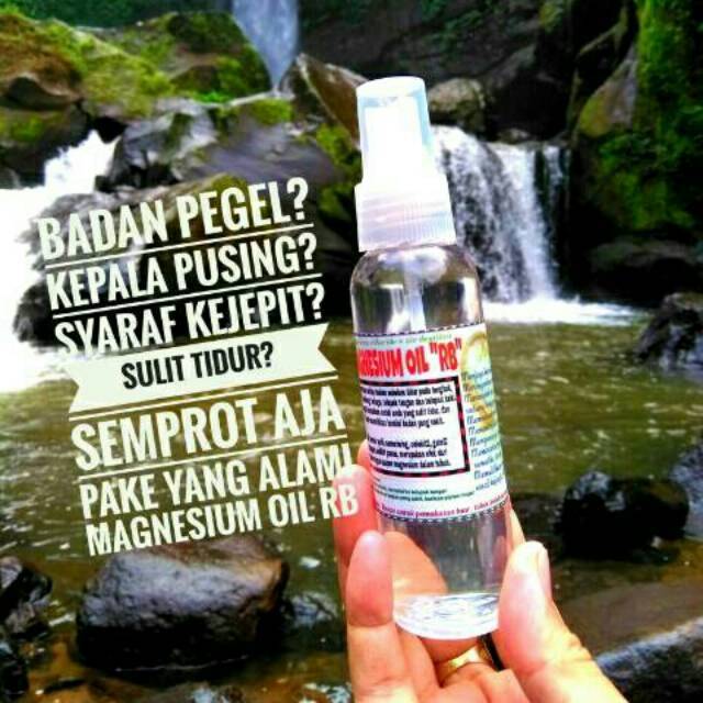 MAGNESIUM OIL 100ML ASLI 100%