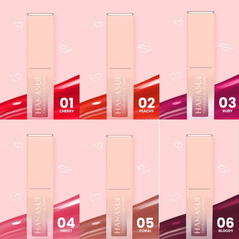 Hanasui Tintdorable Lip Stain - Lip Tint