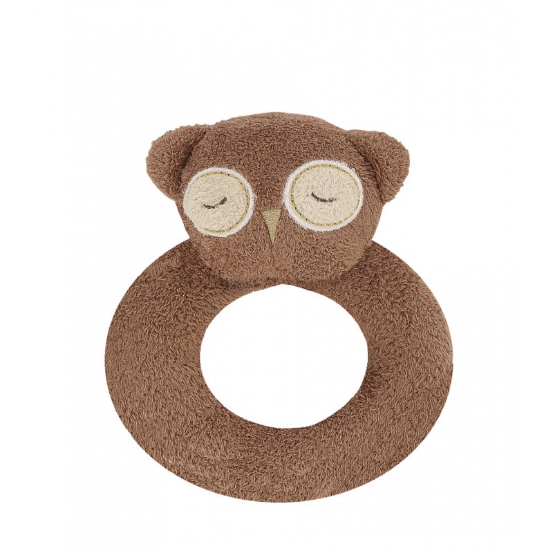 Angel Dear Ring Rattle - Owl