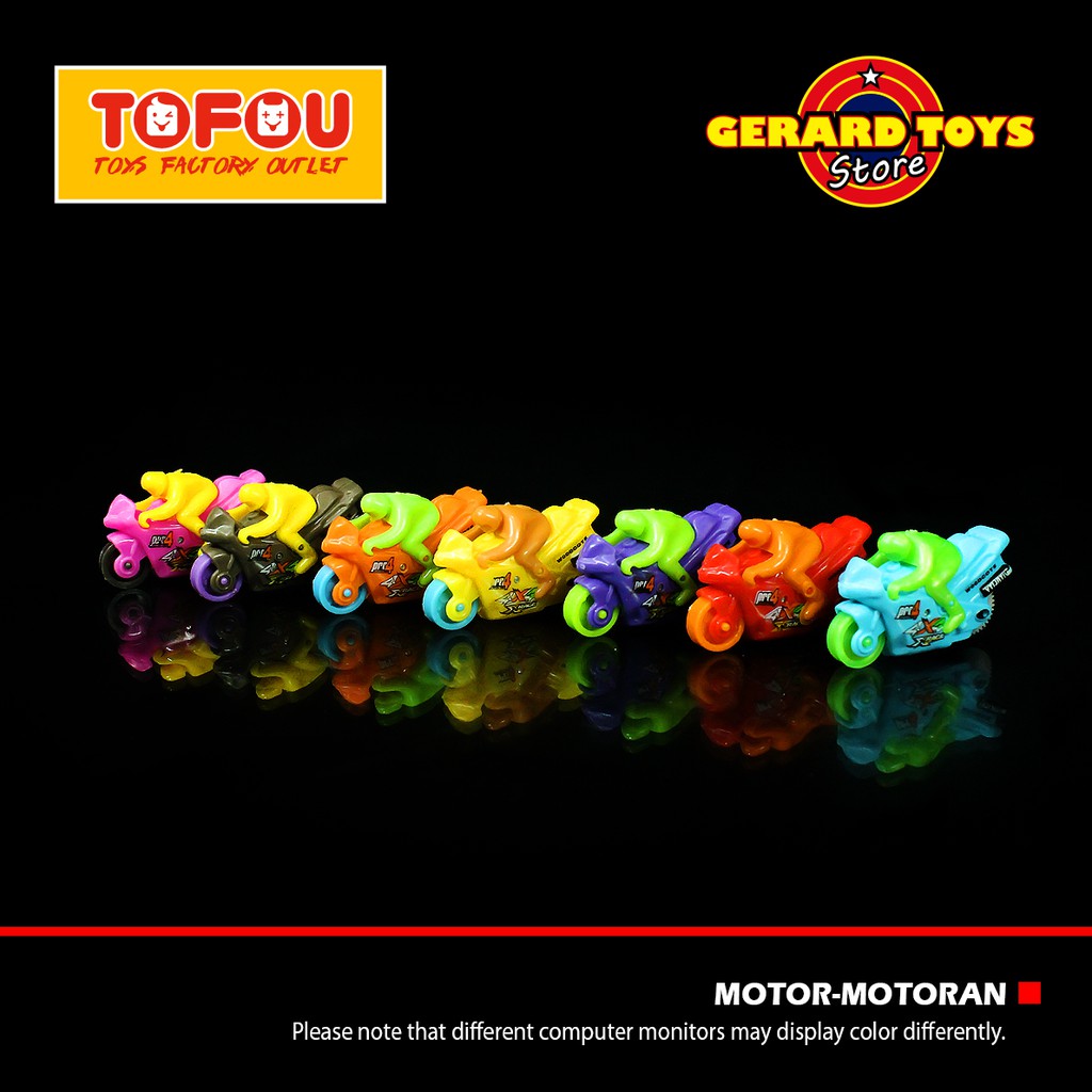 Mainan Motor Balap Spin N Go Super Bike Kecil MURAH KEREN