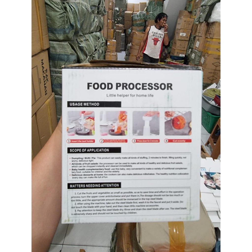(1KG) SHENAR CHOPPER MANUAL / CHOPPER JUMBO / ALAT PENCACAH DAGING / CHOPPER TEKAN / ALAT PENGGILING DAGING / ALAT PENGGILING BUMBU