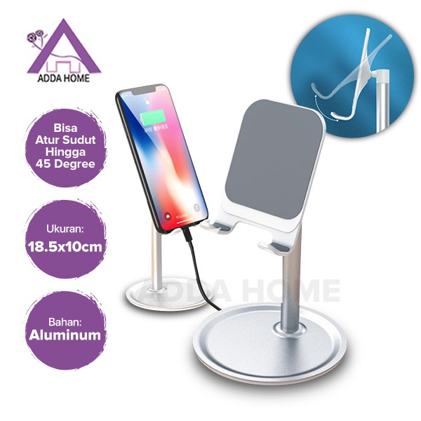 Adda Home - Hp Handphone Tablet Stand Holder Dudukan HP Anti Slip