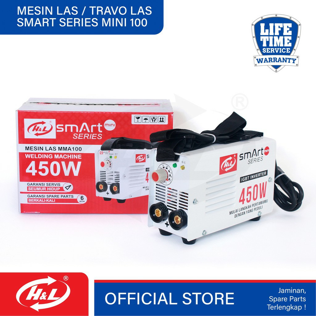 Jual Terjangkau Mesin Las 450watt Mma100 Handl Smart Series Mini Travo