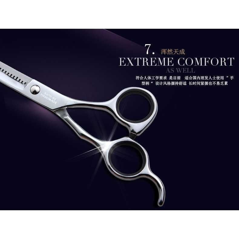 Grab Medan Set Gunting Rambut Sasak &amp; Flat Hairdressing Scissors - XK10