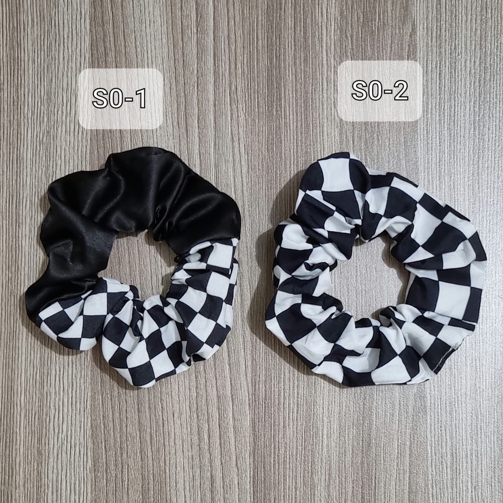 Karet Ikat Rambut Wanita - Scrunchies Pita Jilbab Aksesoris Rambut Wanita COD GRATIS ONGKIR