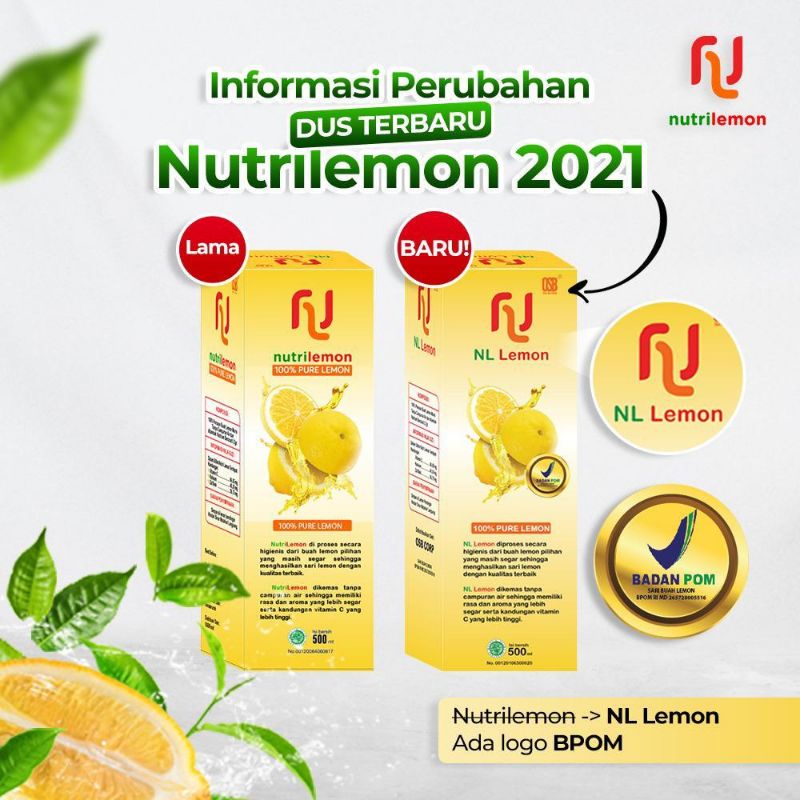 

NL Nutri Lemon 500ml