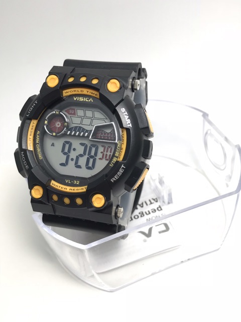 Jam tangan visica sport digital remaja vl 32 anti air