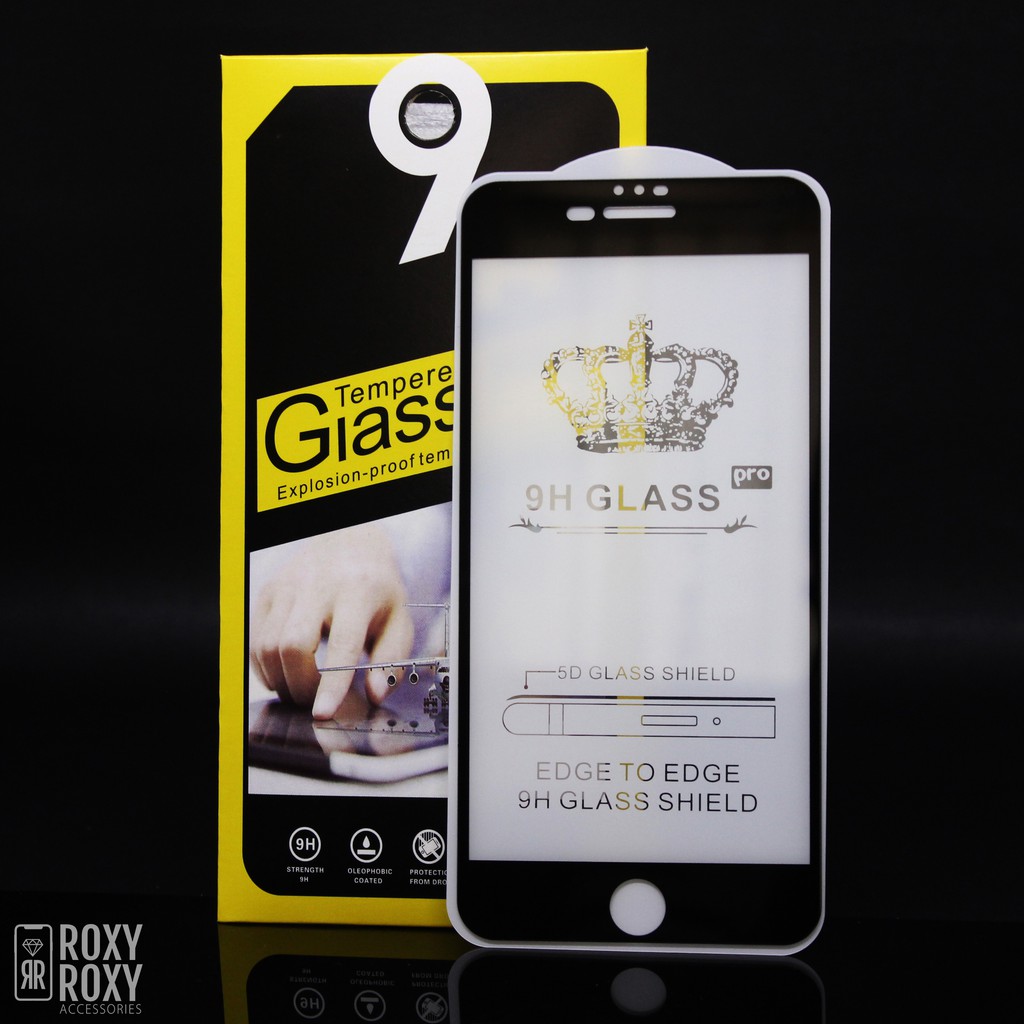 Tempered Glass 3D Color Full Vivo Y71 Y81 Y83 Y93