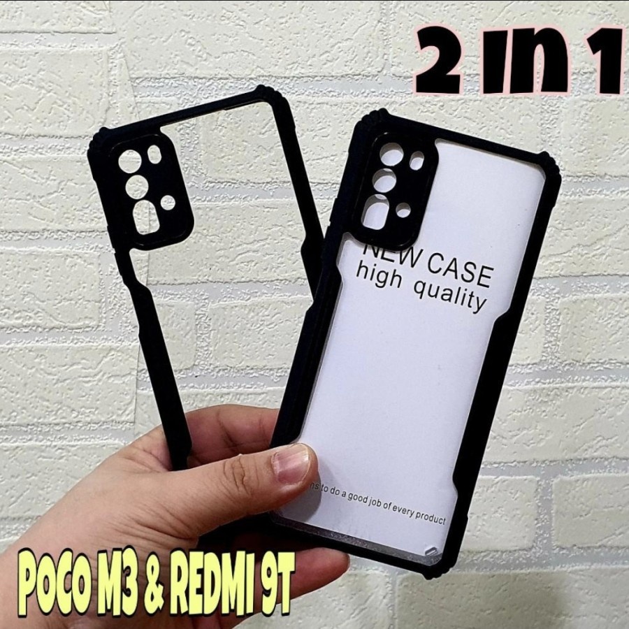 Case Bumper XUNDD Xiaomi Redmi Note 12 PRO 5G 10 5G Note 10 10s 9 8 Pro Redmi 12C 12 C 2023 10C 10 NEW 2021 Redmi A1 9T 9C 9A 9 Camera Protection Case Armor Fusion Shockproof Premium Transparan Casing Mika