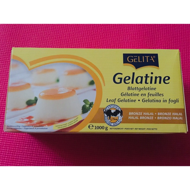 

Gelatine sheet Halal