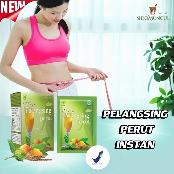 

BARU Jamu penurun berat badan alami sidomuncul instan herbal peluntur lemak perut buncit ampuh BPOM