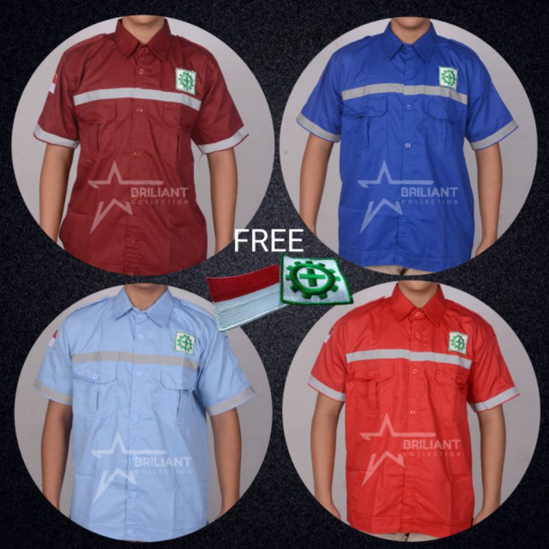 Seragam Safety - Seragam Proyek - Seragam Kerja Wearpack - Baju Safety