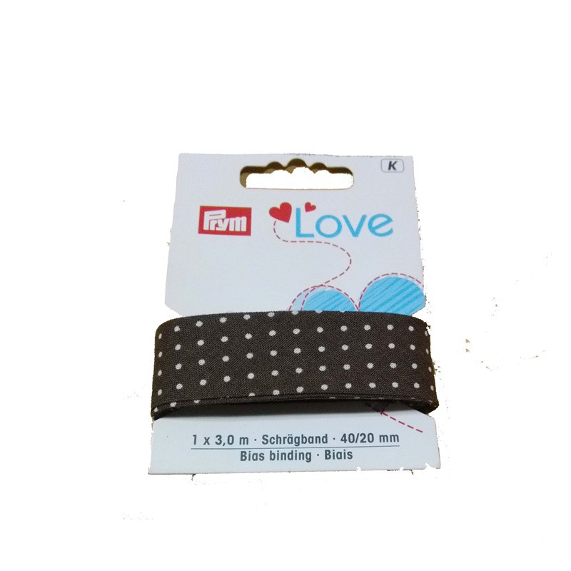 Karet Elastis ElasticBand Prym Bias Binding 3m 902812 Coklat Tua Brown