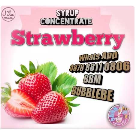 

Sirup concretrate strawberry