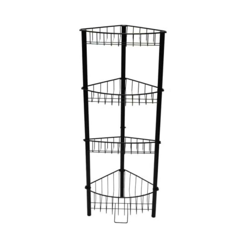 KRISHOME RAK SUDUT BESI PENYIMPANAN SERBAGUNA 3&amp;4 TINGKAT/ACE 4-TIER CORNER SELF/ACE RAK&amp;PENYIMPANAN