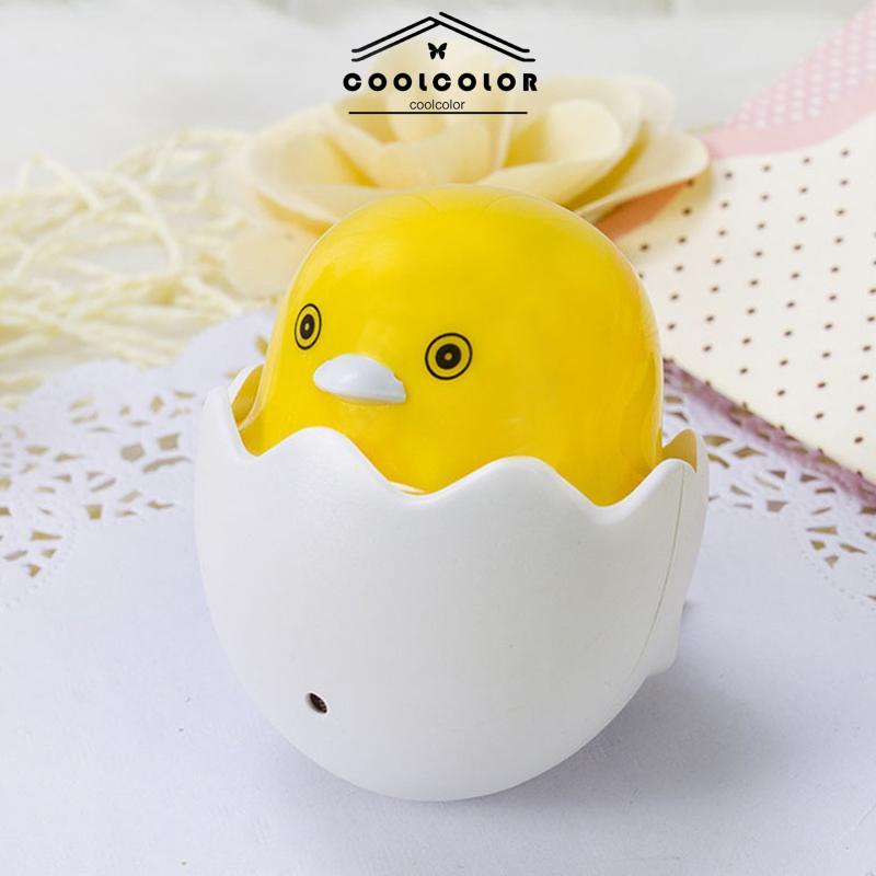 CODBebek Kuning Little Happy Bird Cahaya Kontrol Malam Lampu Lampu Leds Hadiah Kreatif- cl