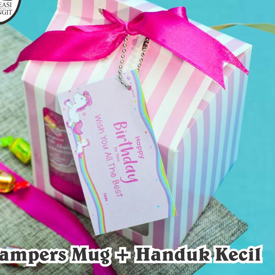 

➮ HAMPERS MUG DAN HANDUK / COCOK UNTUK HADIAH ULTAH / SOUVENIR ULANG TAHUN / KADO ULANG TAHUN ▼