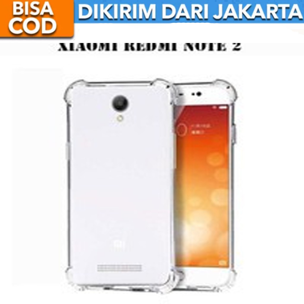 Casing Xiaomi Redmi Note 2 Anti crack SoftCase