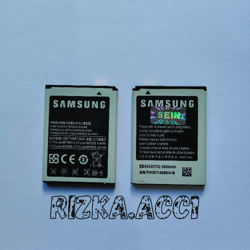 Baterai Batre Samsung GT-5330 / S5360 EB454357VU Battery Hp