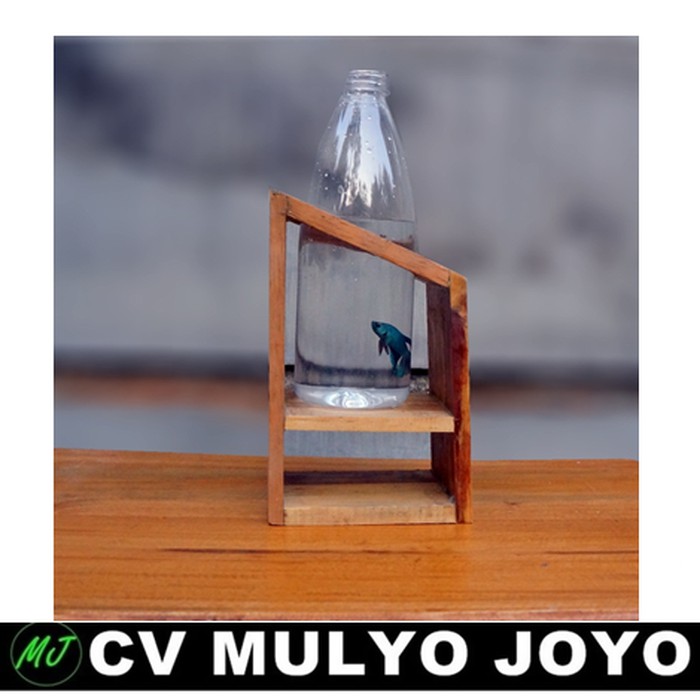 Pot Botol Plastik 01 - Pot Botol Ikan Cupang