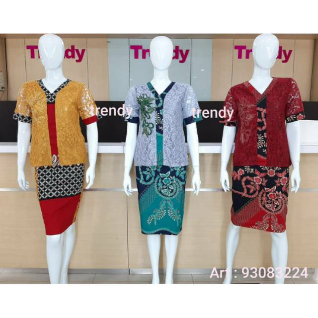 Stelan batik Rok