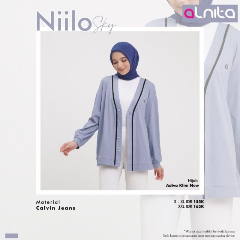 NIILO CARDIGAN TERBARU ALNITA