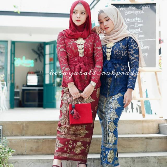 SET KEBAYA BALI KEBAYA HIJAB KEBAYA MURAH KEBAYA IKAT