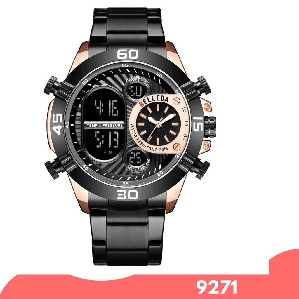 JAM TANGAN ORIGINAL BELLEDA 9271 analog digital sport