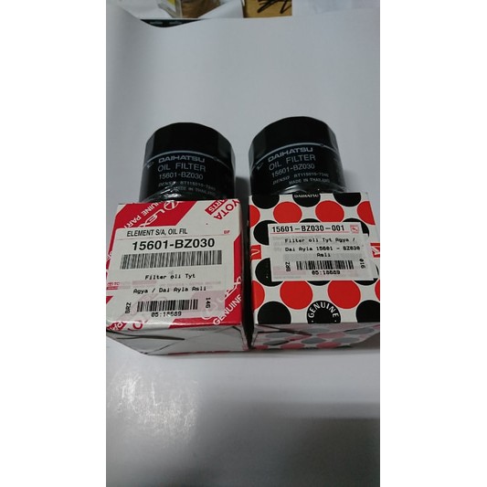 Filter Oli Calya Asli 15601-BZ030  18689