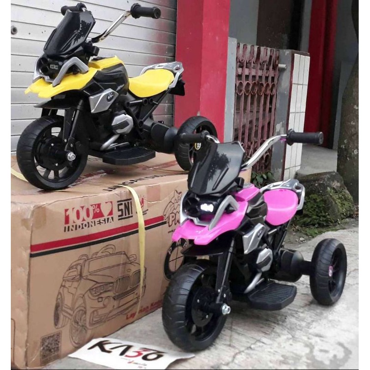 Mainan Motor Aki PMB M-888 seri BMW - Motoran Sepeda Baterai Anak Laki