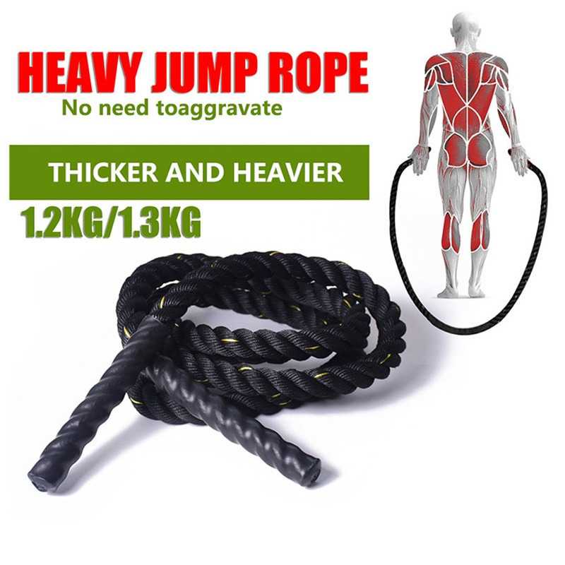 (BISA COD) LCMNCELL  YAFITYES Tali Skipping Jump Rope Heavy Power Training 3mx25mm - BJR002-5