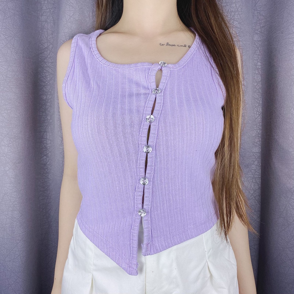 Vimel Collection - Tank top Agatha Button