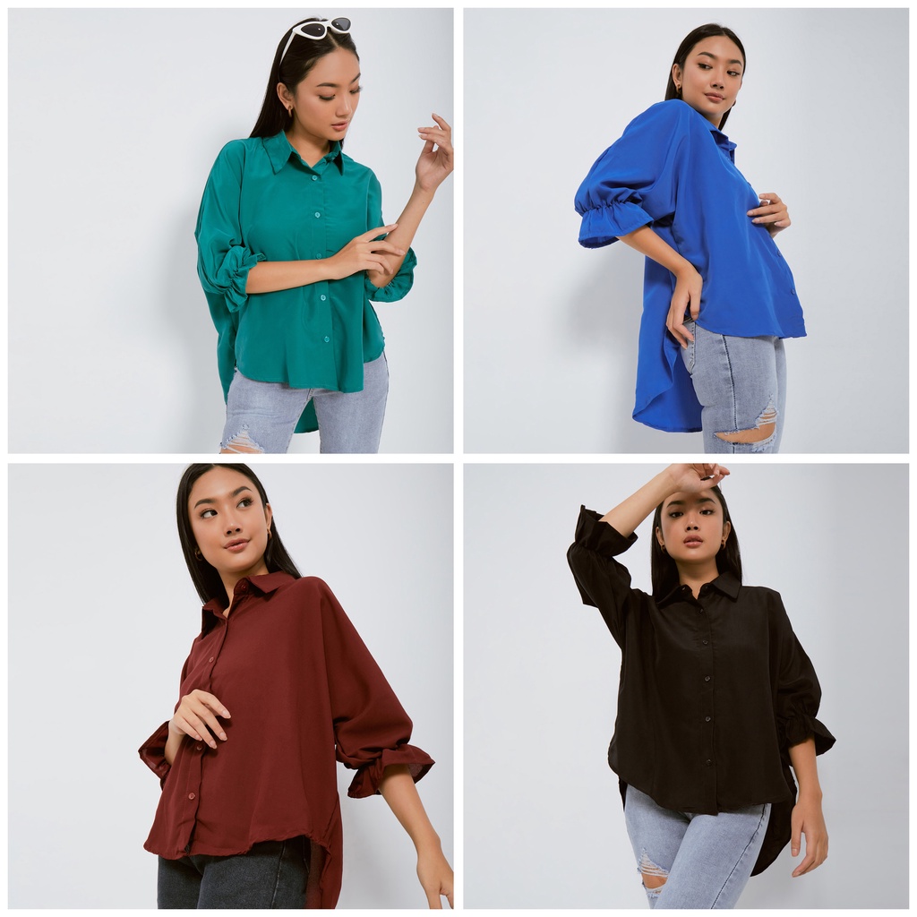 VIERLIN - Top 255 - kemeja loose wanita