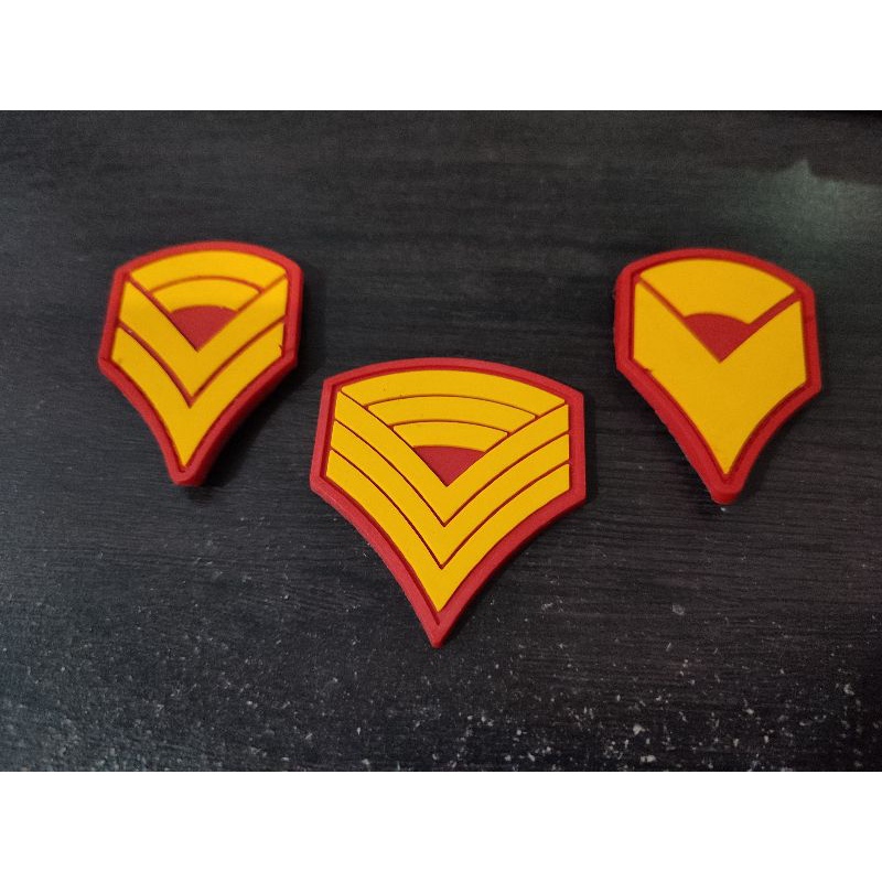 patch rubber/emblem karet TARUNA/AKMIL/AKPOLtempelan velcro