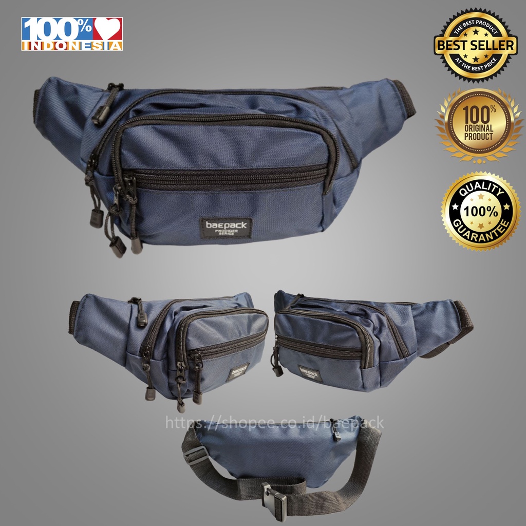 Tas Premium WaistBag Oval Pria dan Wanita Baepack