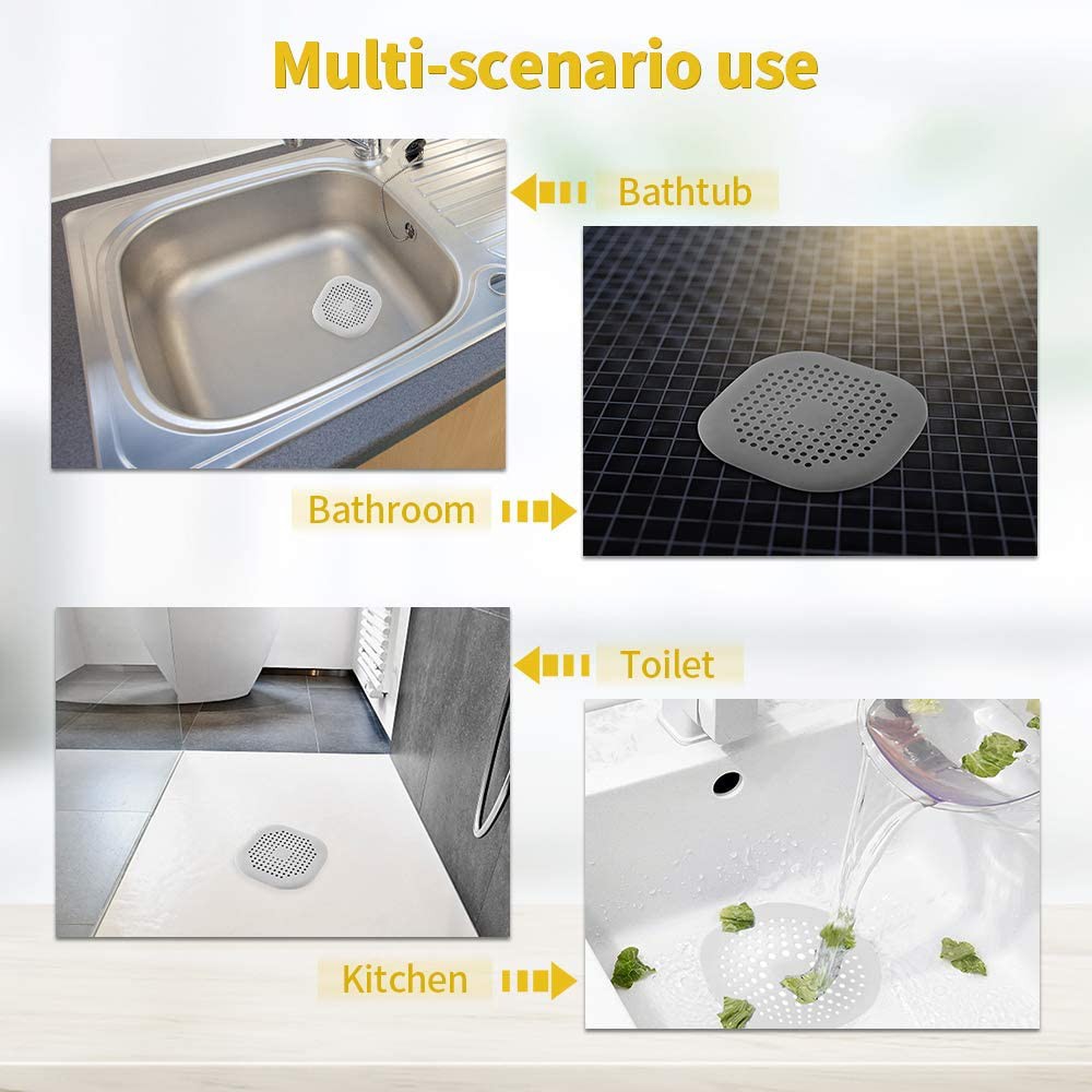 Home Living Saringan Wastafel Dapur &amp; Kamar Mandi Cover Sink Basket Strainer Pengganti Saluran Air Standard