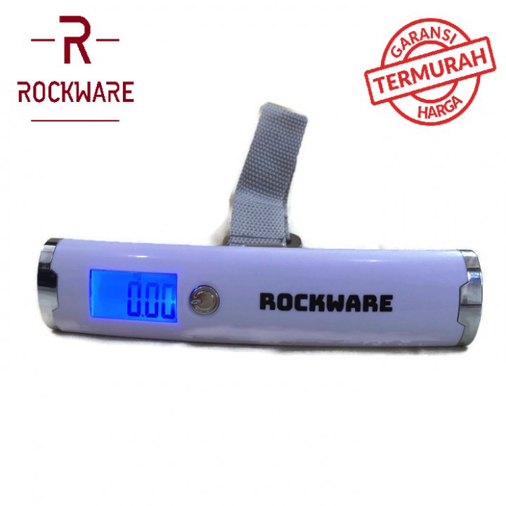 AKN88 - ROCKWARE RW-S168 Timbangan Koper Digital LED Display