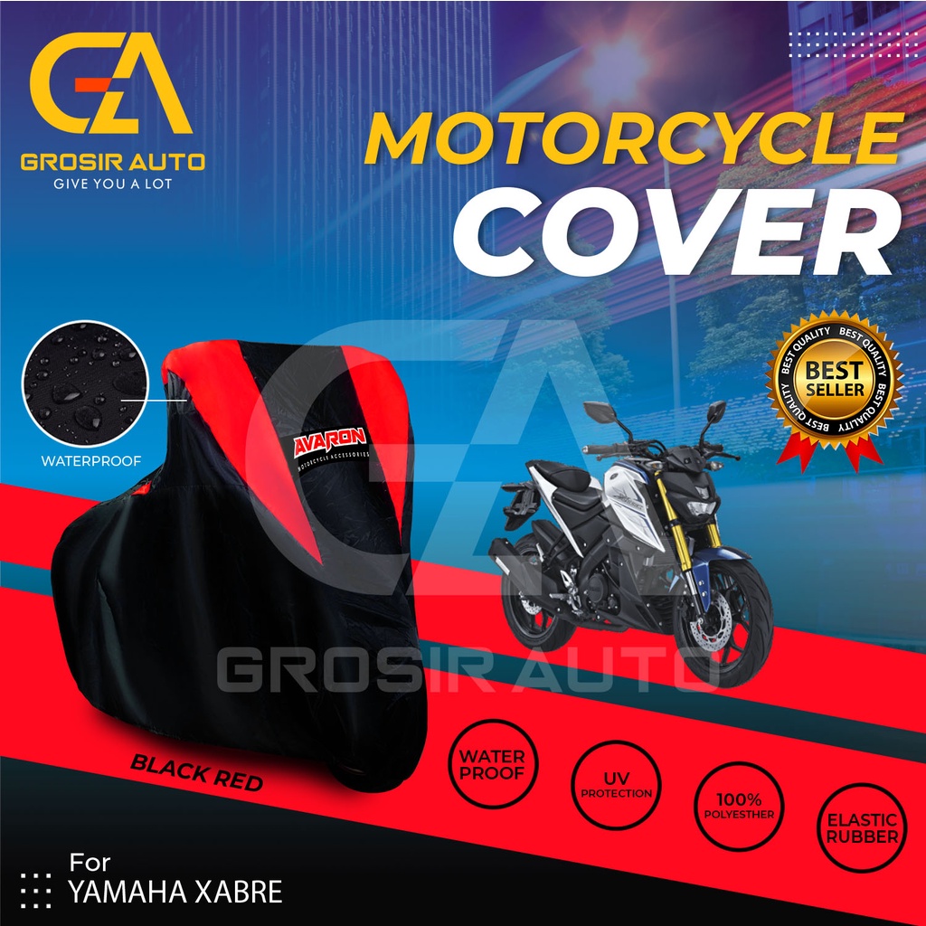 Sarung Motor AVARON XABRE Penutup Pelindung Body Cover Motor Warna Anti Air Merk Avaron