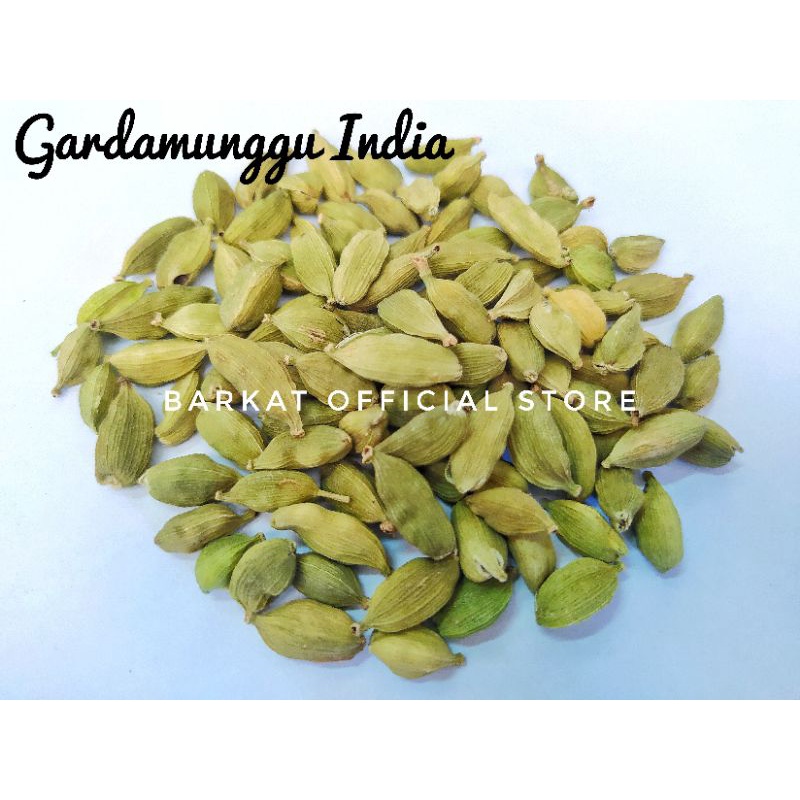 

Gardamunggu India / Kapulaga Hijau / Green Cardamom / JSR 100% PREMIUM