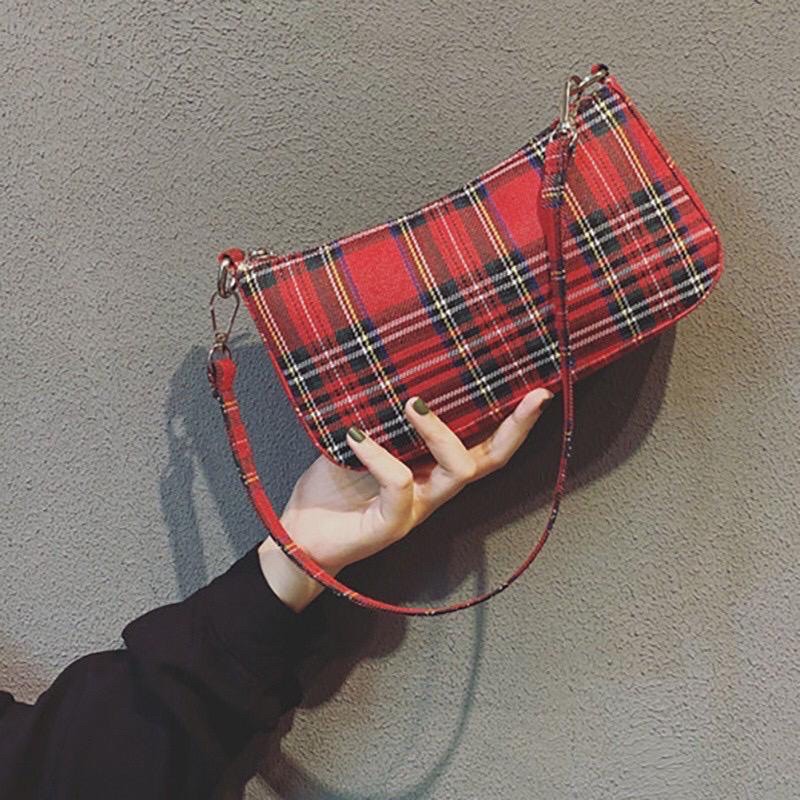 GFS HILSA PLAID BAG