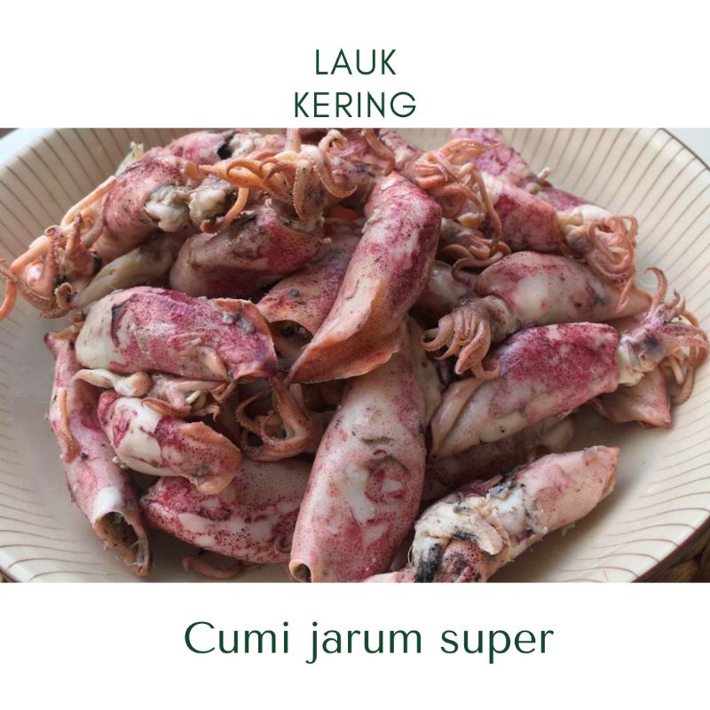 

Cumi asin super, cumi jarum 200gran 250gram 500gram