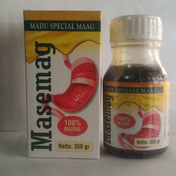 MASEMAG 350 gram Madu Special Maag Obat Maag & Gangguan Lambung BOTOL