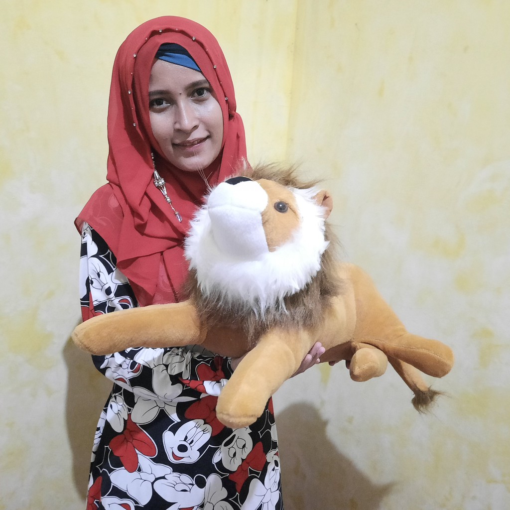 Boneka singa uk L EKOR PANJANG