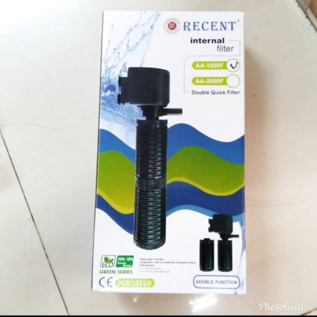 Mesin aquarium AA-1600F - pompa Internal Filter - filter aquarium - mesin sirkulasi