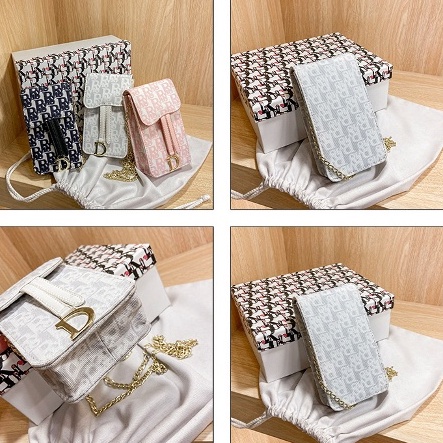 BJ57581 - BLACK/PINK/WHITE - TAS IMPORT POUCH TEMPAT DOMPET HP SLEMPANG JINJING TOTEBAG HANDBAG TAS WANITA FASHION IMPORT MODIS ELEGAN TERMURAH TERLARIS TERBARU BAGSTORE JAKARTA TAS BATAM ZCJ2578 CR7581 LT1981