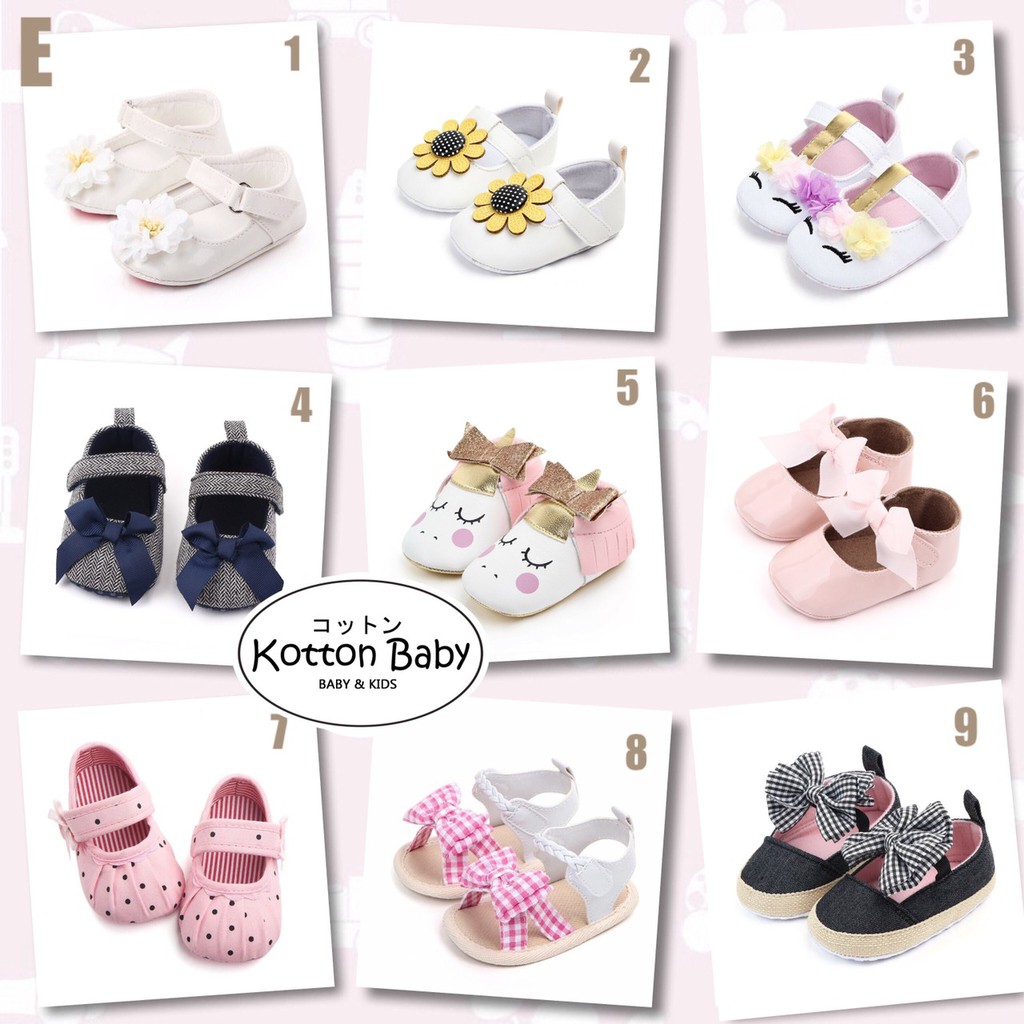 2-15 bln SEPATU BAYI vol.E ANAK SHOES PEREMPUAN CASUAL CONVERSE GAUL YM Catalog