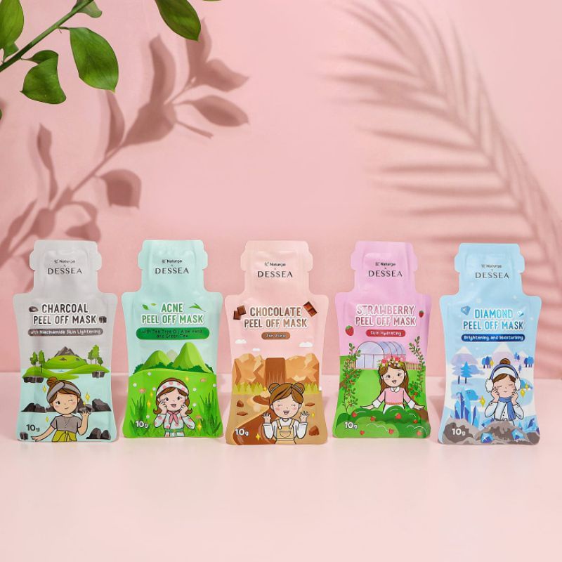 ❤Miss Vinka❤ BPOM ORI 100% Dessea X Naturgo Peel Off Mask/Masker Peel Off/Masker Kupas/Masker Wajah